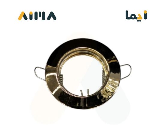 صورة اطار مفرد معدني 3 انش ذهبي